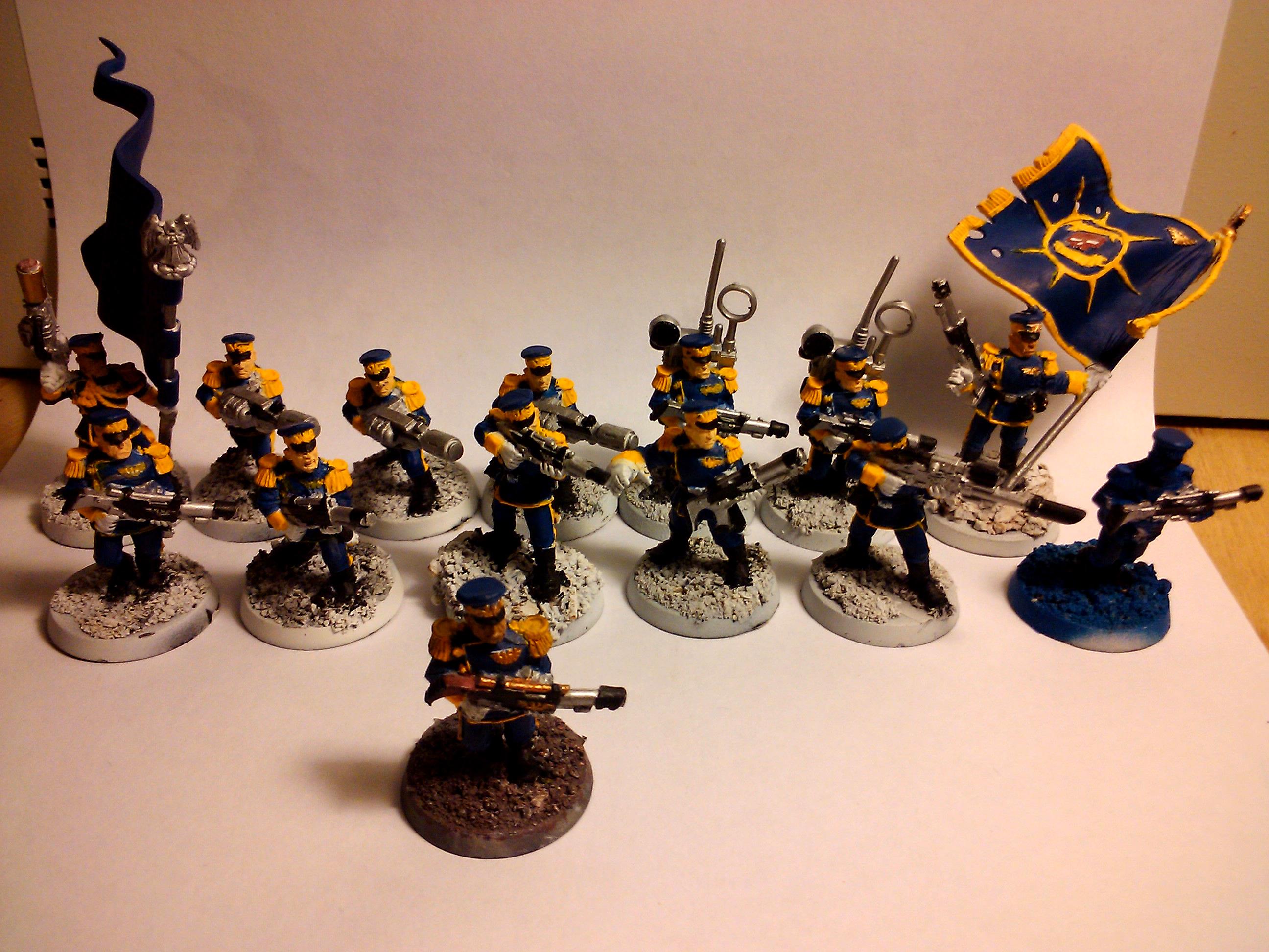 Conversion, Imperial Guard, Mordian Iron Guard, Paint Scheme, Warhammer